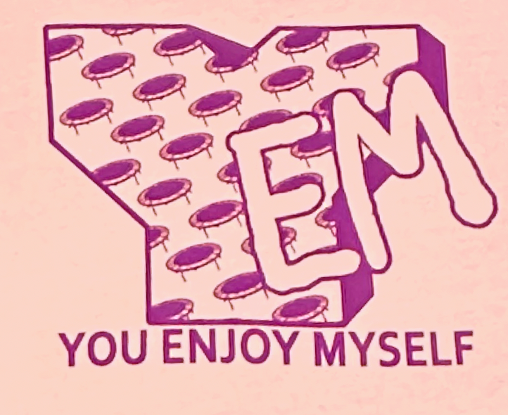 YEMTV TRAMPOLINE CROP (SALMON)