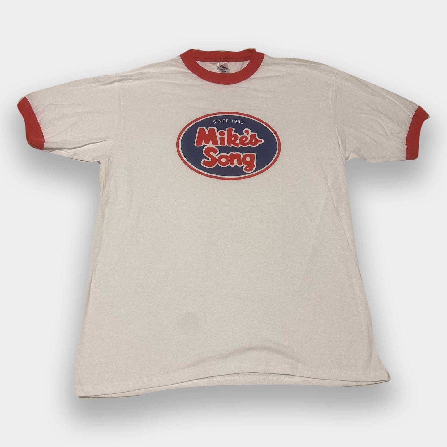 JERSEY MIKE'S SONG (WHITE/RED RINGER) T